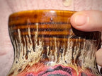 03-B Molten Cheetah Textured Mug, 19 oz.