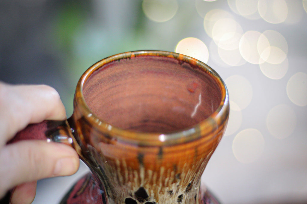 03-B Molten Cheetah Variation Mug - TOP SHELF MISFIT, 17 oz.