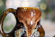 Load image into Gallery viewer, 03-E Caramel EXPERIMENT Gourd Mug, 13 oz.