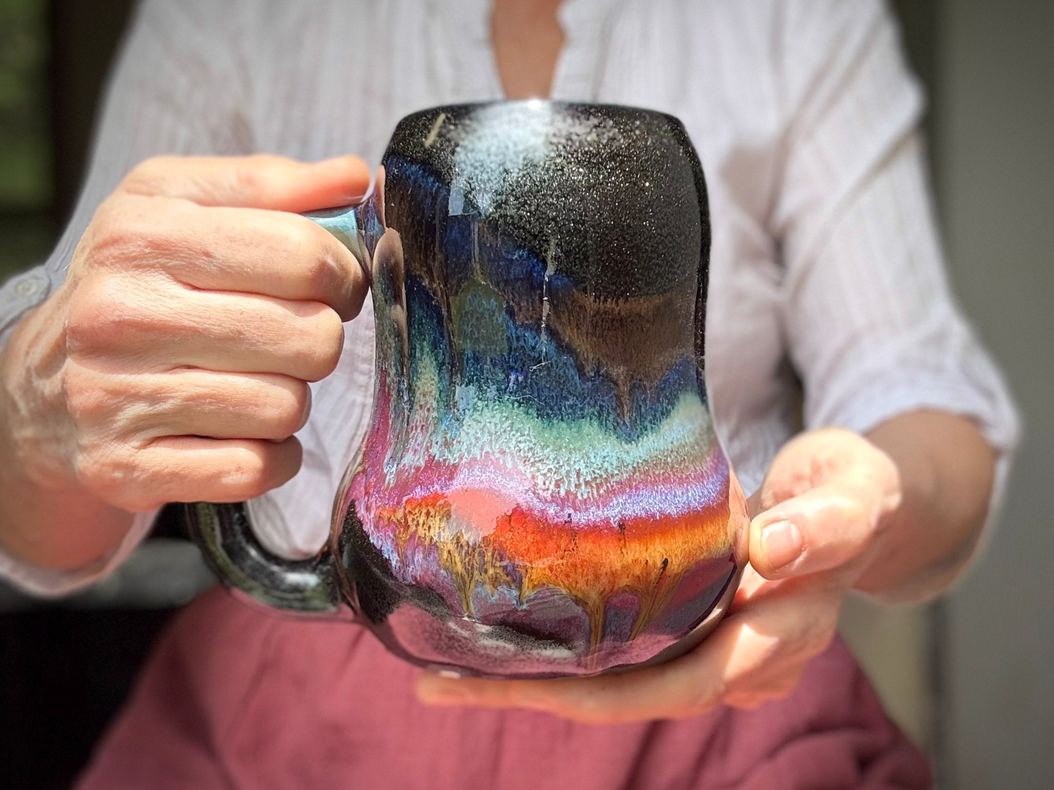 04-B PROTOTYPE Gourd Mug - TOP SHELF MISFIT, 26 oz.