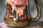 03-B Starry Night Barely Flared Textured Divot "Cuddle"  Mug - TOP SHELF, 21 oz.