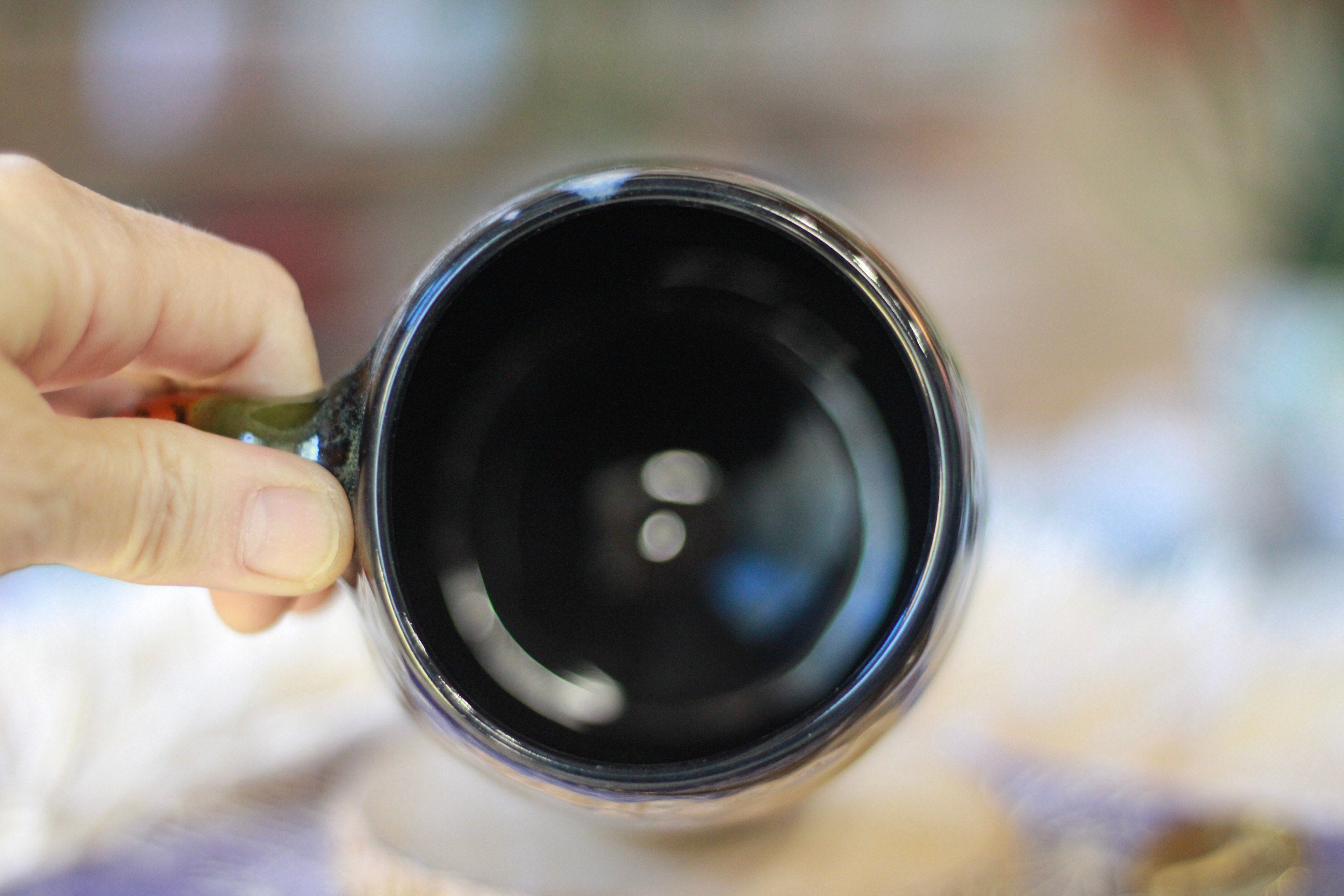 03-A Green Mountain Midnight Textured Mug - TOP SHELF, 25 oz.