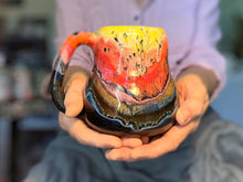 Load image into Gallery viewer, 04-C Desert Rainbow Mid Mod Mug - TOP SHELF MISFIT, 21 oz.