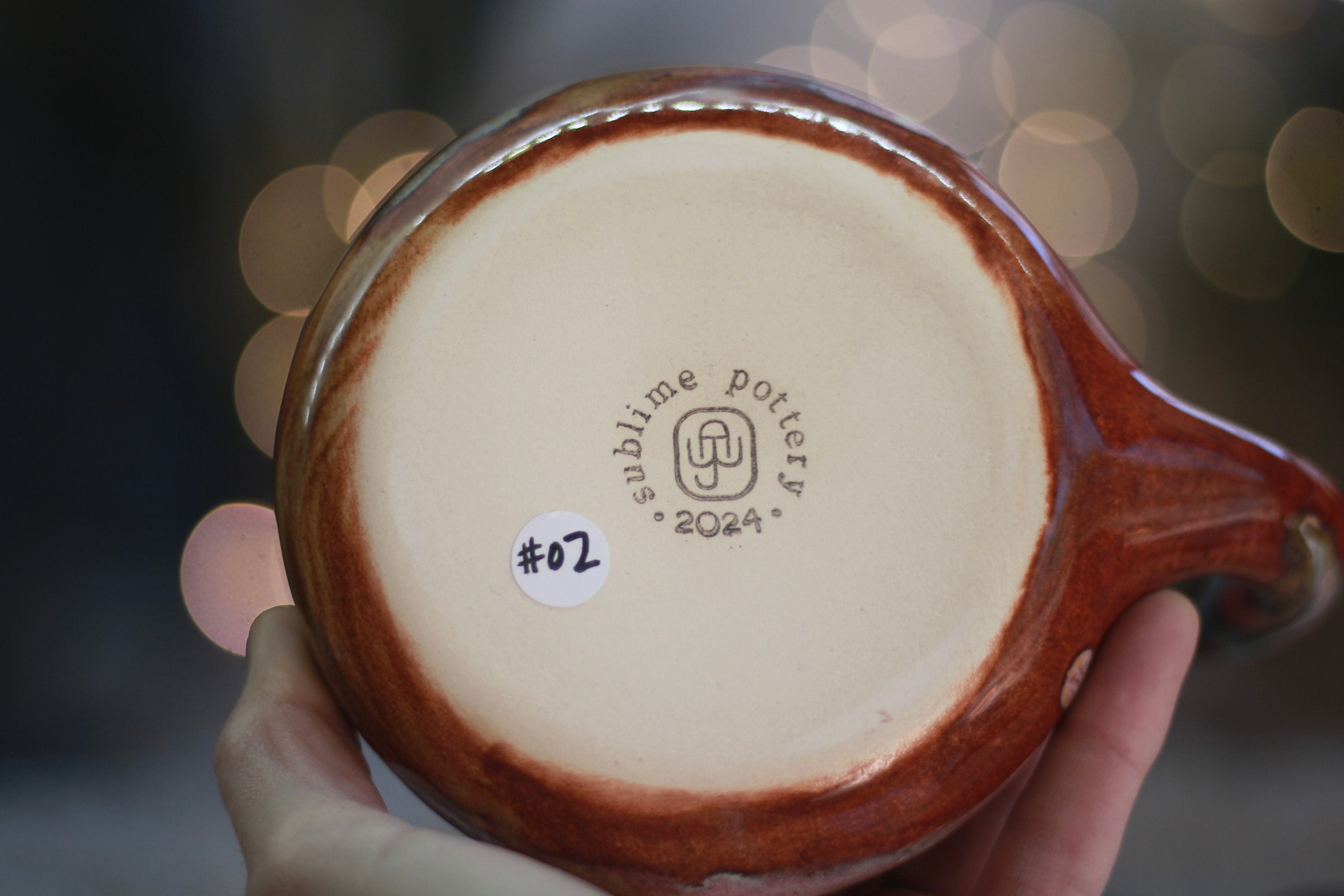 02-B 'FLOW' Gourd Mug, 20 oz.