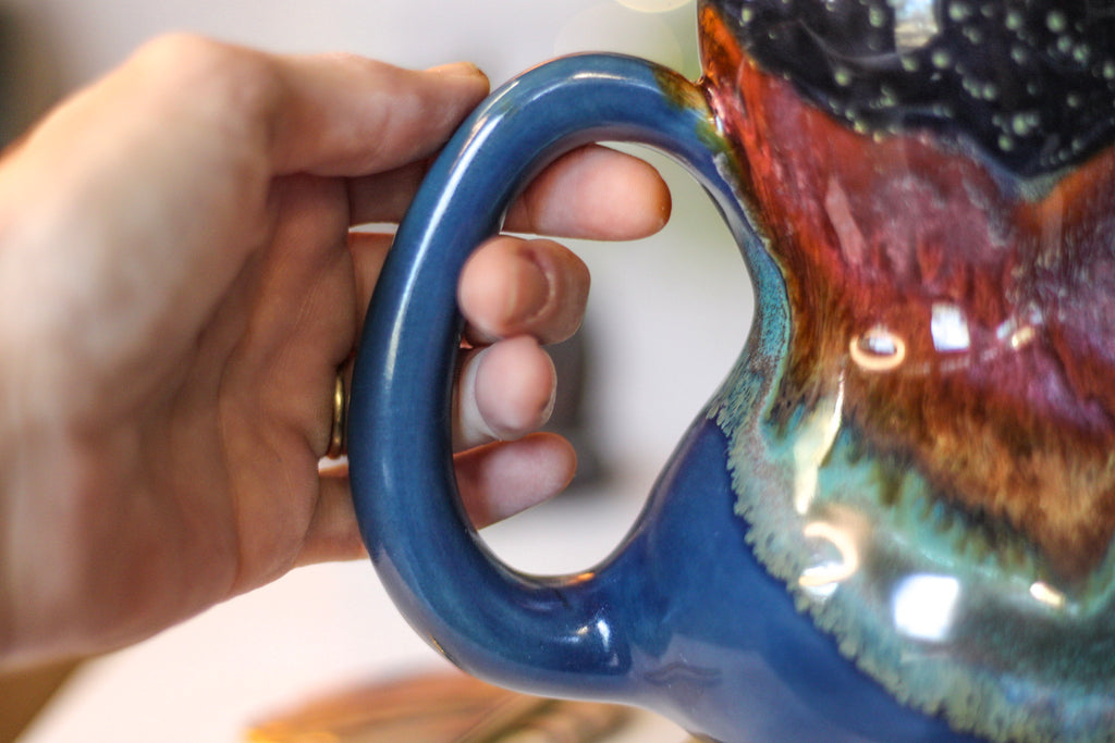 30-A Starry Night Gourd Mug - TOP SHELF,  oz.