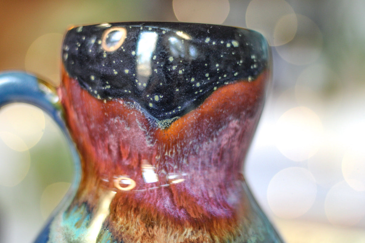 30-A Starry Night Gourd Mug - TOP SHELF,  oz.