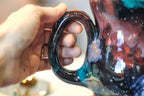 27-A Rainbow Stellar Acorn Gourd Mug, 25 oz.