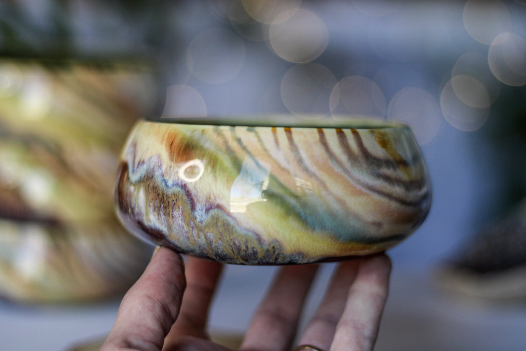 28-D Soft Earth Series WABI-SABI Bowl, 8 oz. (This listing is for one bowl)