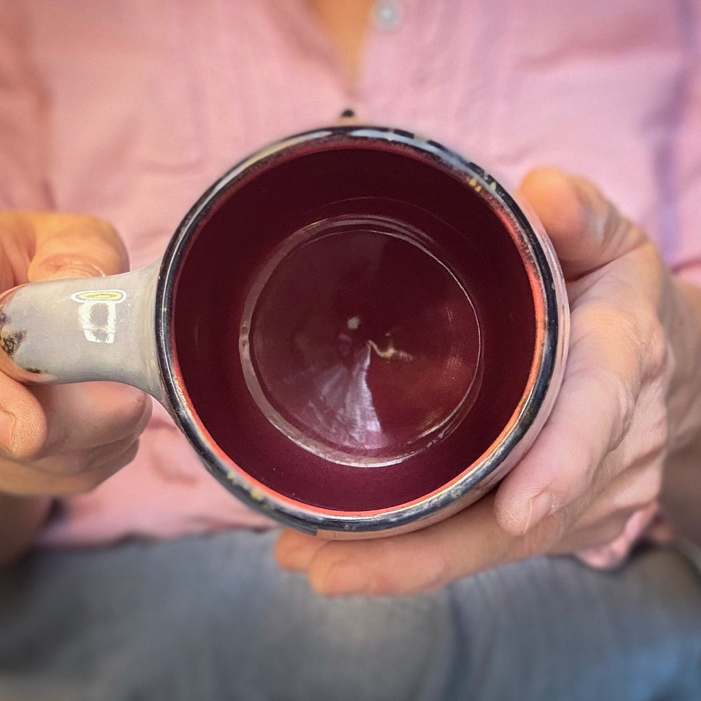 03-B Purple Mountain Majesty Slender Mug, 27 oz.