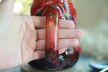 Load image into Gallery viewer, 03-A Strawberry Hills Variation Barely Flared Textured Divot Mug - TOP SHELF MISFIT, 22 oz.