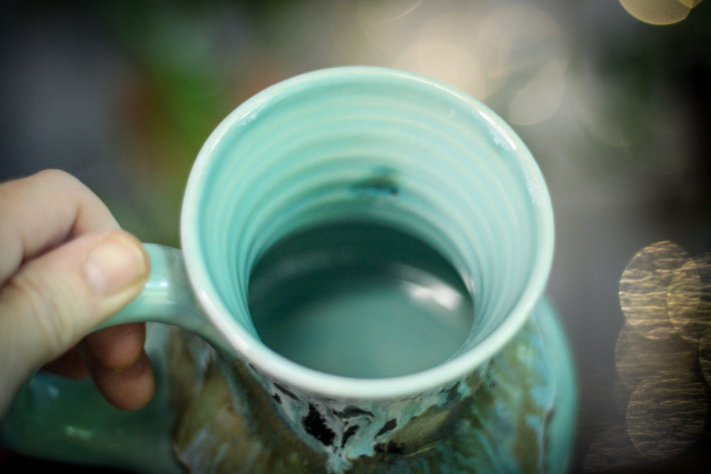 03-B Champlain Falls Flared Mug, 18 oz.