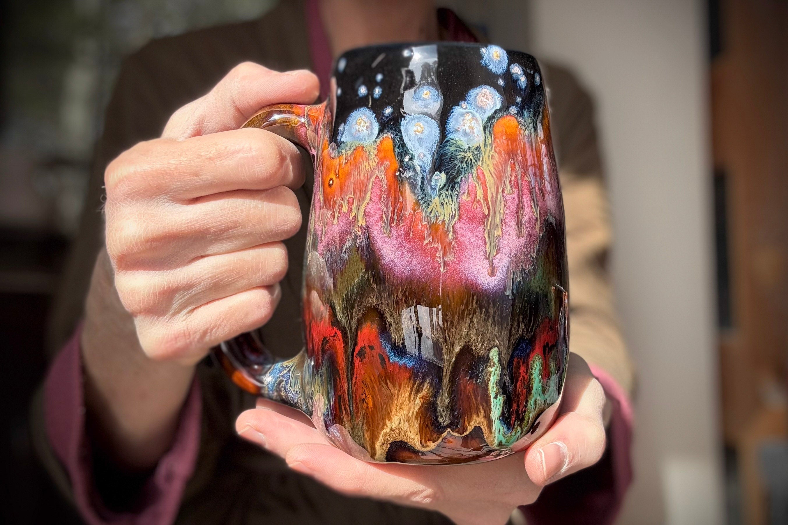 03-B Starry Night Variation Mug, MINOR MISFIT 23 oz. - 10% off