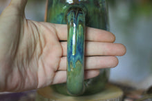 Load image into Gallery viewer, 03-D Green 'FLOW' PROTOTYPE Mug - TOP SHELF MISFIT, 20 oz.
