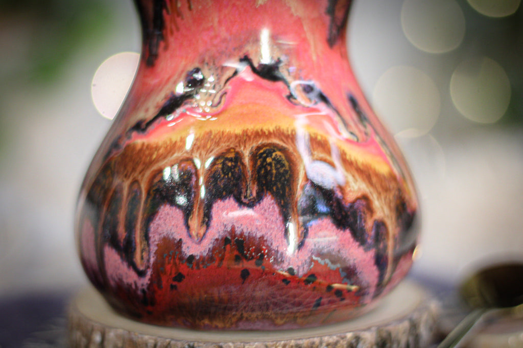 03-A Molten Strata Gourd Mug - TOP SHELF, 18 oz.