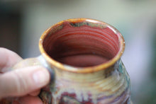 Load image into Gallery viewer, 01-D High Desert  PROTOTYPE Barely Flared Textured Divot Mug - TOP SHELF, 18 oz.