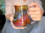 04-C Rainbow Strata Flared Mug, 22 oz.