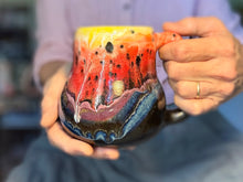 Load image into Gallery viewer, 04-C Desert Rainbow Mid Mod Mug - TOP SHELF MISFIT, 21 oz.
