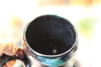 27-A Rainbow Stellar Acorn Gourd Mug, 25 oz.