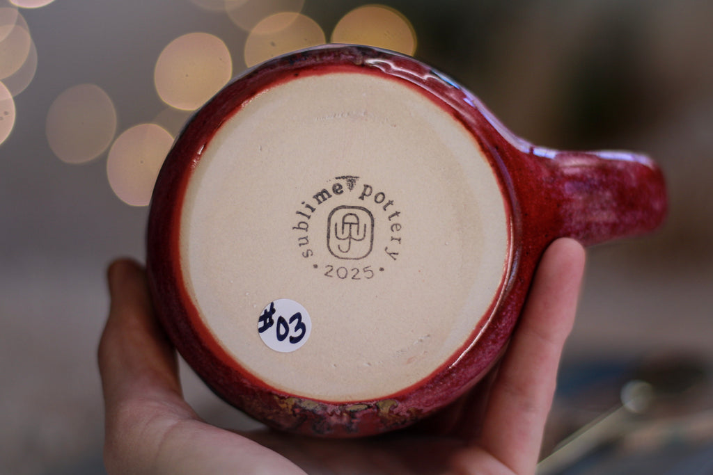 03-A Green Mountain Midnight Mug, 21 oz.