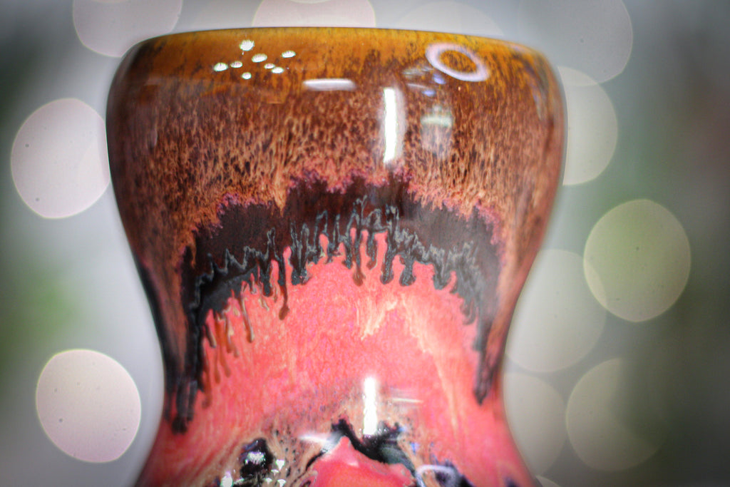 03-A Molten Strata Gourd Mug - TOP SHELF, 18 oz.