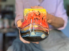 Load image into Gallery viewer, 04-C Desert Rainbow Mid Mod Mug - TOP SHELF MISFIT, 21 oz.