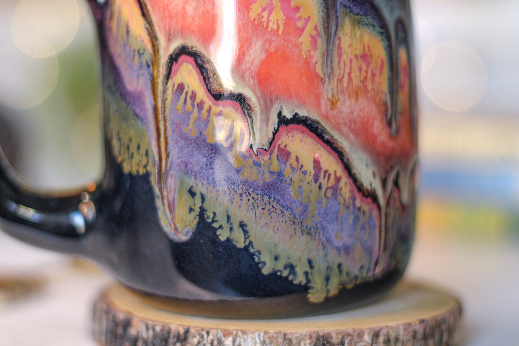 33-C Molten Strata Mug, 25 oz.