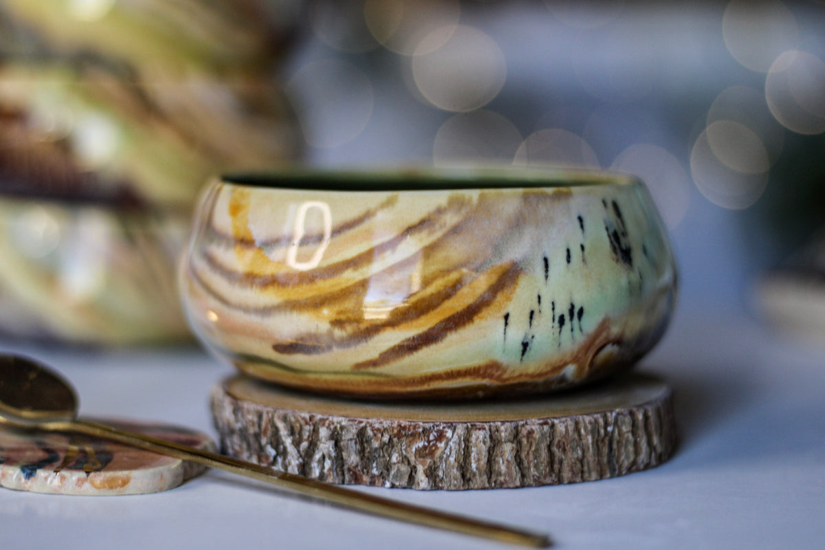 28-D Soft Earth Series WABI-SABI Bowl, 8 oz. (This listing is for one bowl)