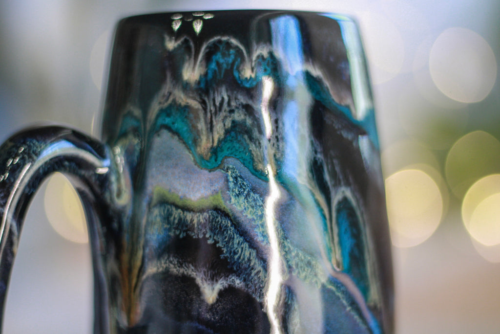 03-E Turquoise Grotto Mug, 21 oz.