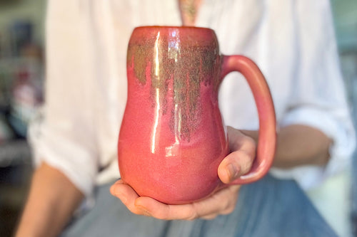 07-F Pink EXPERIMENT Mug, 22 oz.