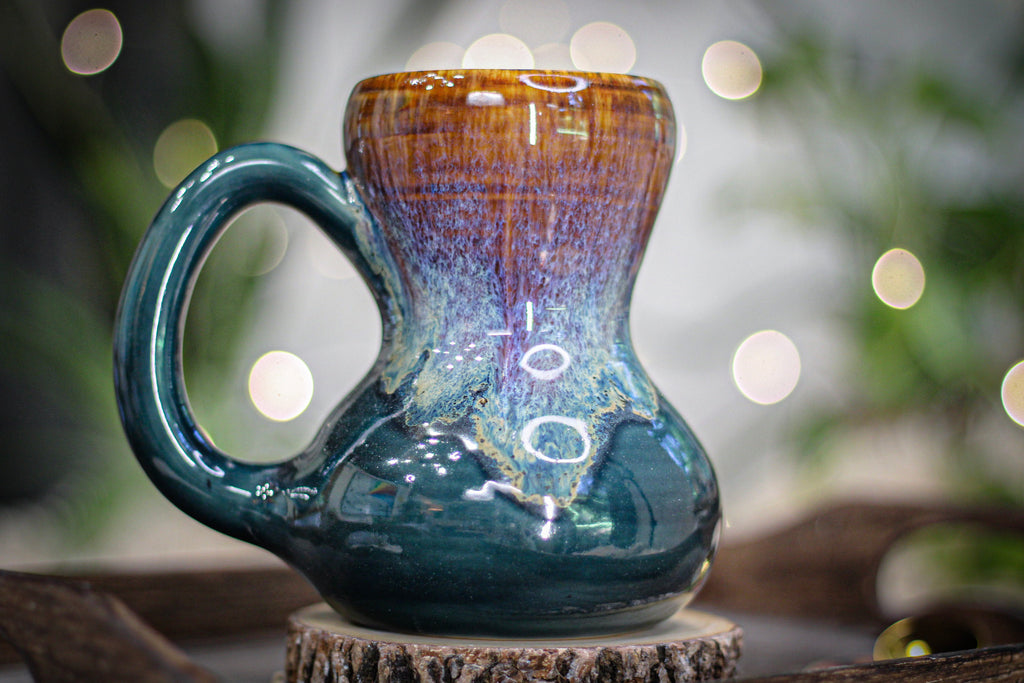 04-D Classic Electric Wave Gourd Mug, 17 oz.