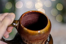 Load image into Gallery viewer, 03-E Caramel EXPERIMENT Gourd Mug, 13 oz.