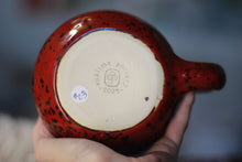 Load image into Gallery viewer, 03-E Red Speckled PROTOTYPE Textured Mug, 23 oz.