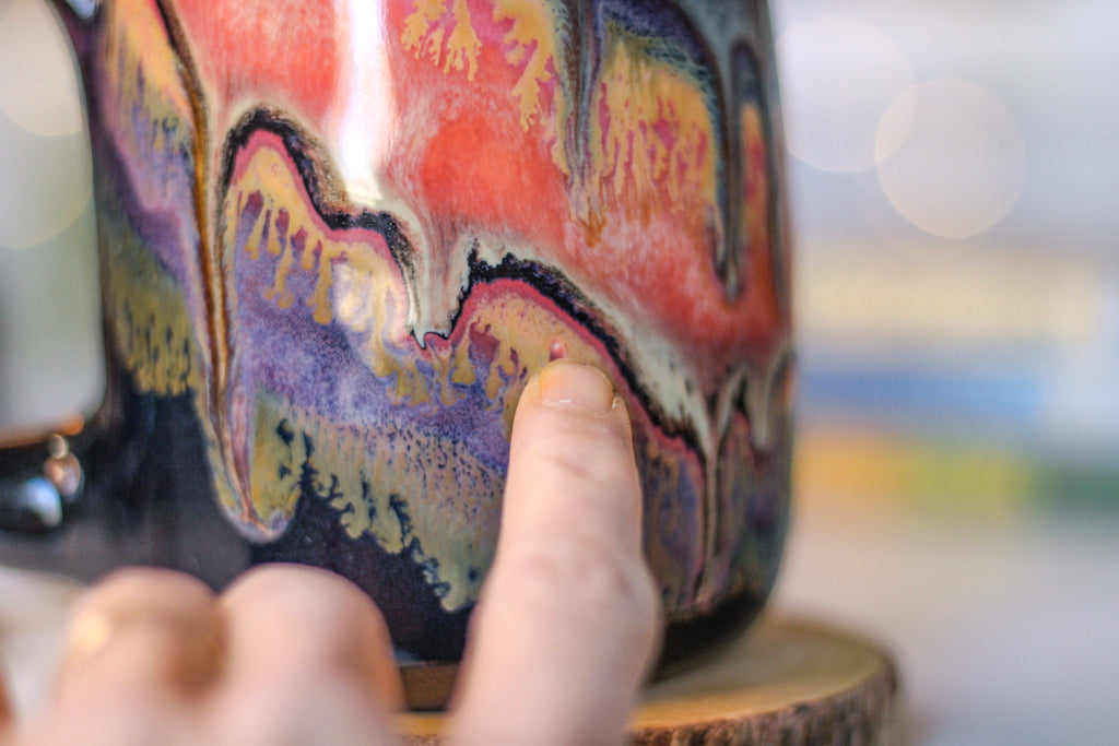 33-C Molten Strata Mug, 25 oz.
