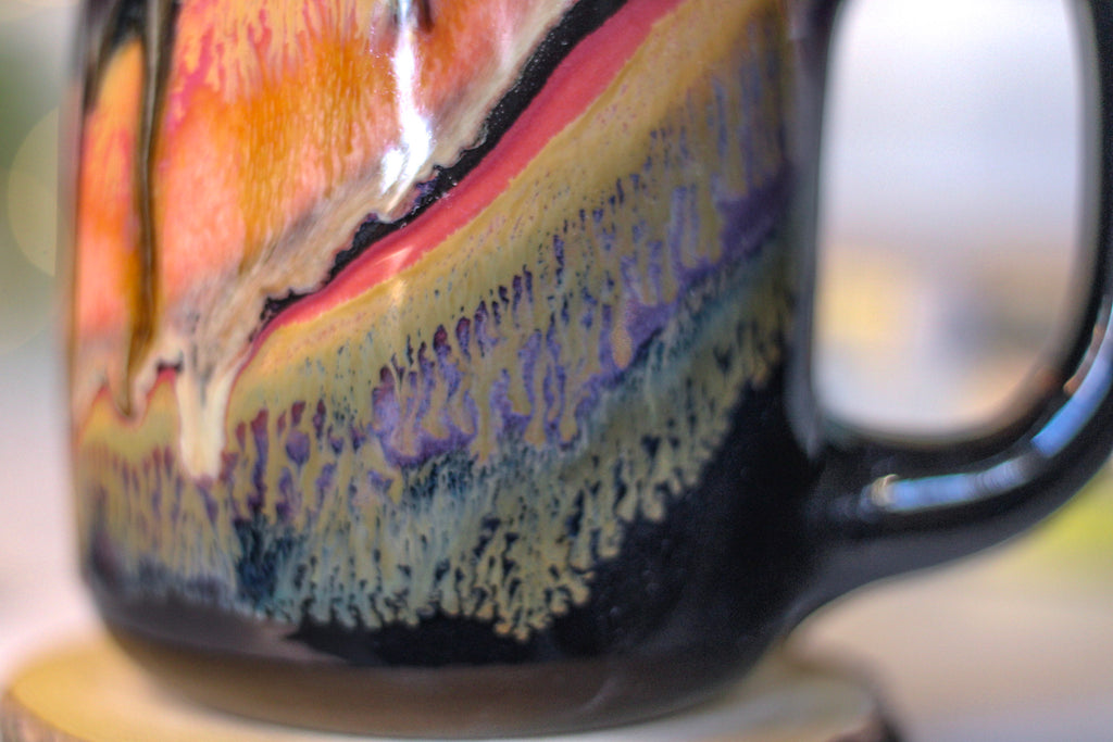 33-C Molten Strata Mug, 25 oz.