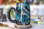 34-D Turquoise Grotto Mug - MISFIT, 21 oz. - 15% off