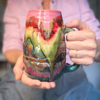 01-A New Earth Swirly Mug, 30 oz.