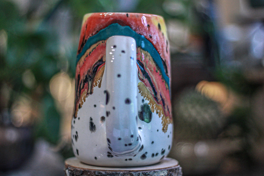 01-B Desert Rainbow Gourd Mug - MINOR MISFIT, 25 oz. - 10% off