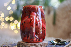 01-B Vibrant Red EXPERIMENT Mug - TOP SHELF, 21 oz.
