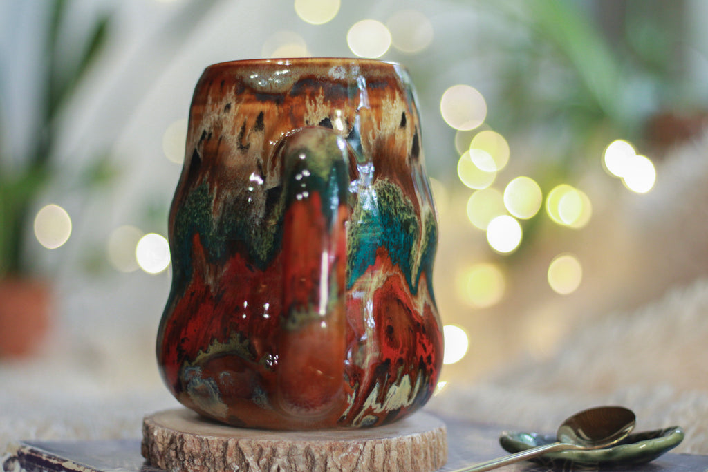01-B Desert Oasis Mug,, 24 oz.