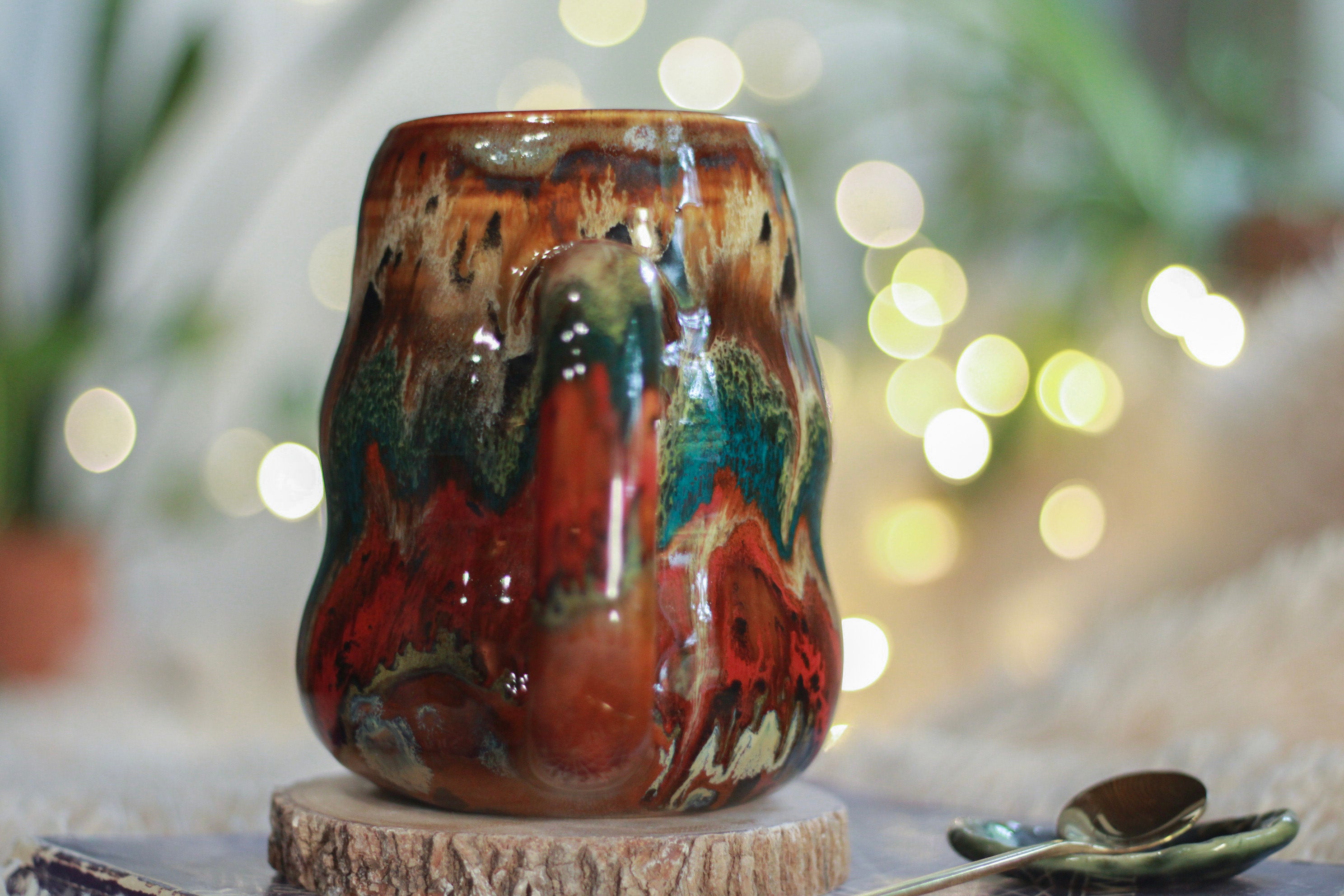 01-B Desert Oasis Mug,, 24 oz.