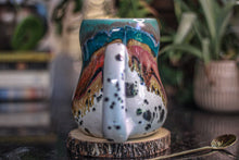Load image into Gallery viewer, 01-B Desert Rainbow Gourd Mug - TOP SHELF, 20 oz.