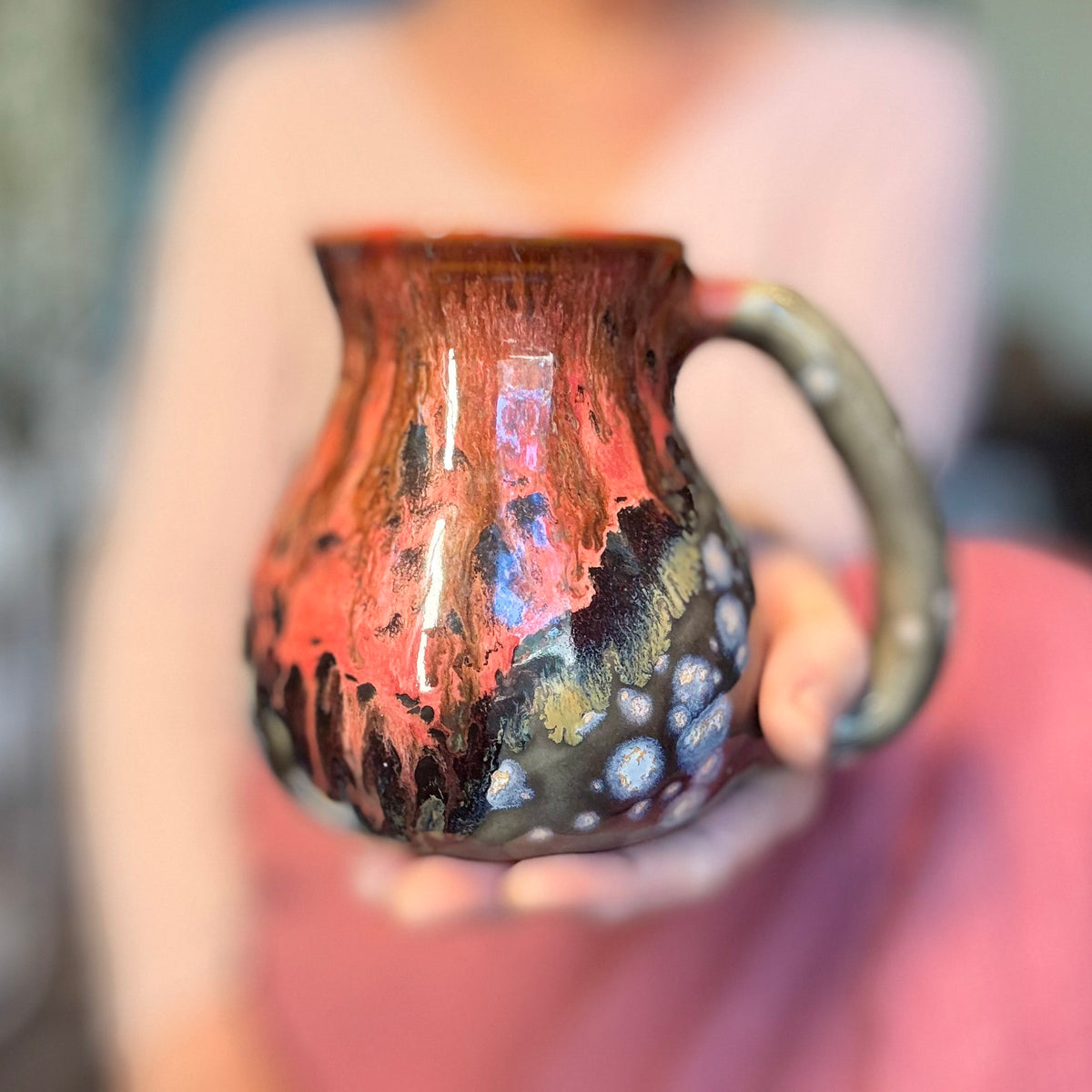 01-D Molten Melon Mug - TOP SHELF NEXT LEVEL, 22 oz.