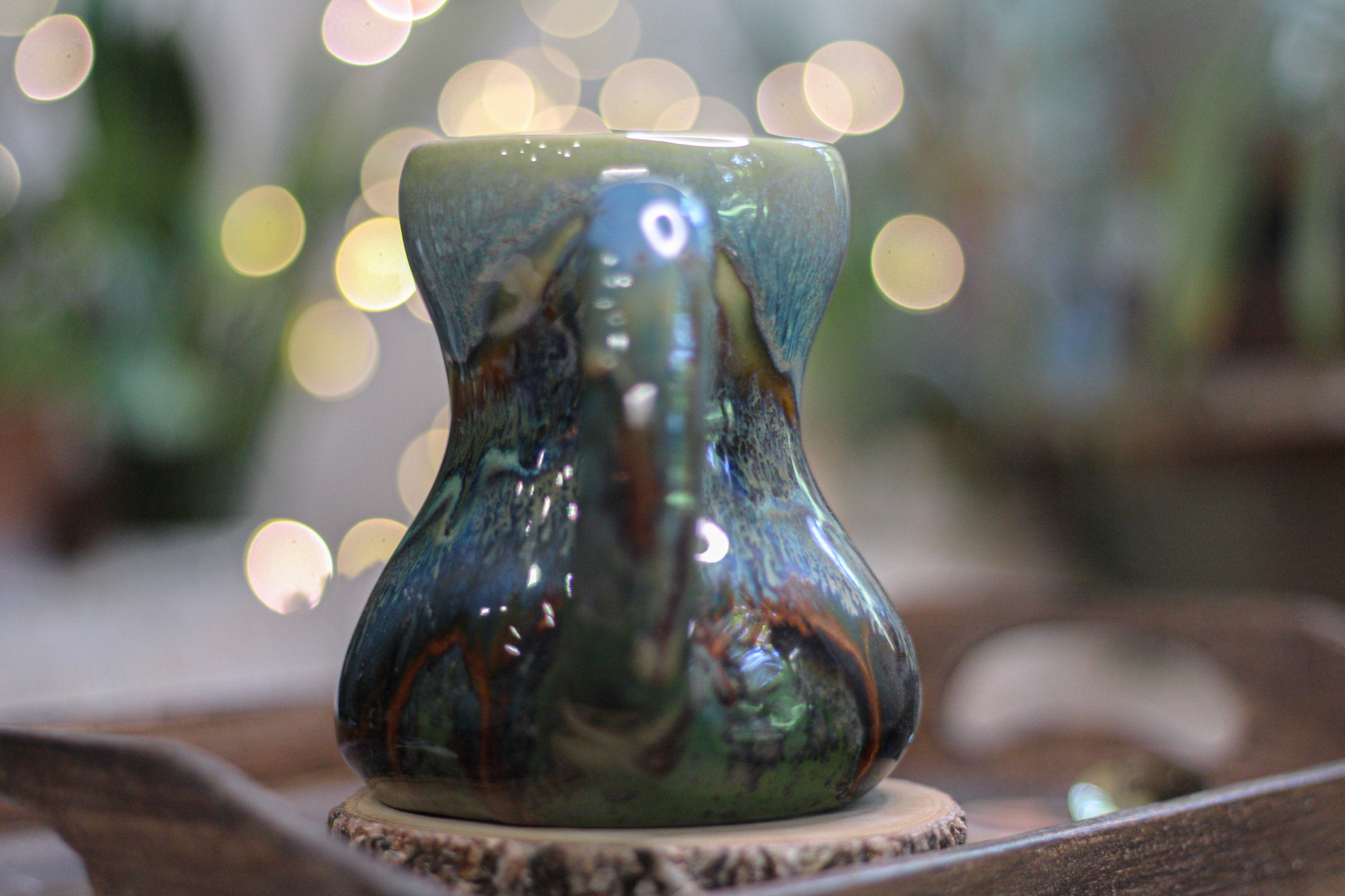 01-B PROTOTYPE Gourd Mug - TOP SHELF, 14 oz.