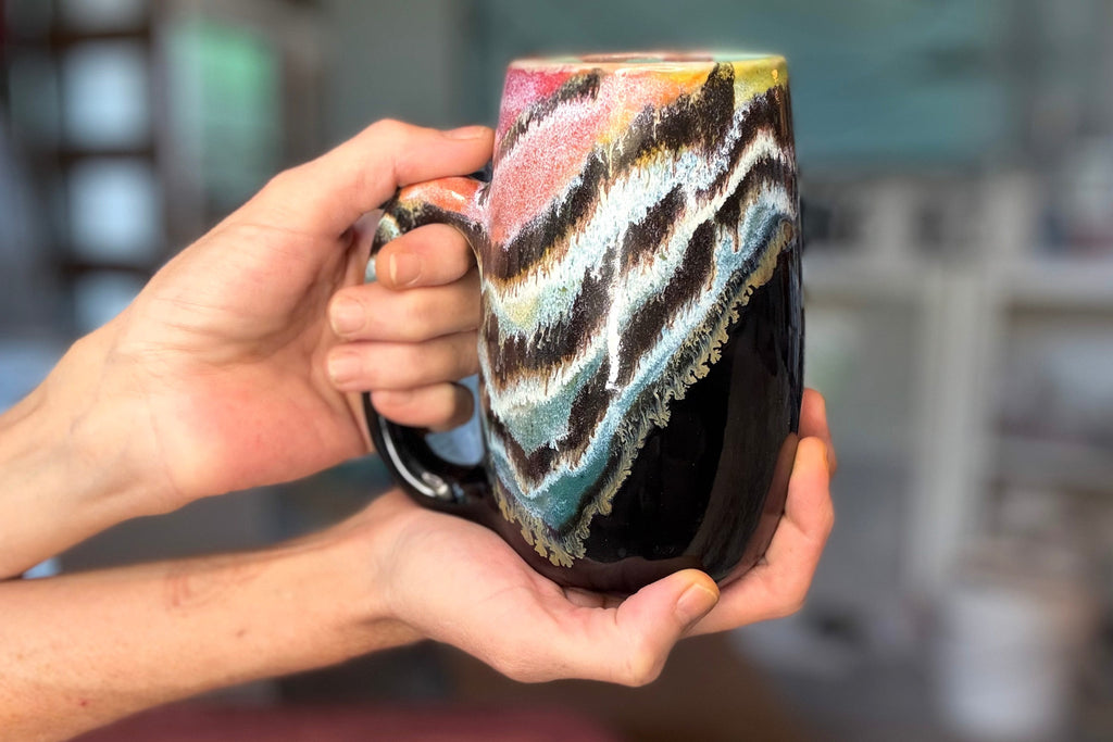 01-C Rainbow Family Mug - TOP SHELF, 23 oz.