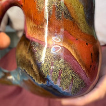 Load image into Gallery viewer, 04-D Earthy Rainbow Grotto Mid Mod Mug, 23 oz.
