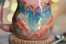Load image into Gallery viewer, 03-B Spring &quot;FLOW&quot; PROTOTYPE Barely Flared Textured Divot Mug, 22 oz.