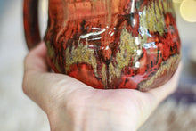 Load image into Gallery viewer, 03-A Green Mountain Midnight Barely Flared Textured Divot &#39;Cuddle&#39; Mug - TOP SHELF, 26 oz.