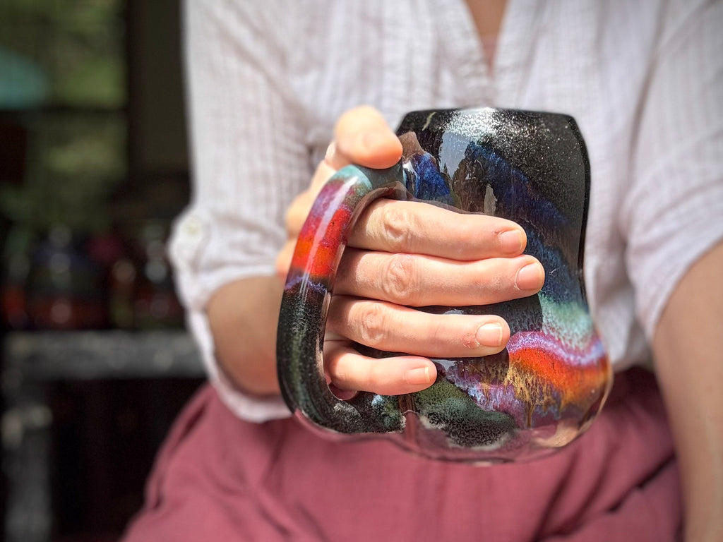 04-B PROTOTYPE Gourd Mug - TOP SHELF MISFIT, 26 oz.