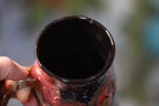 03-B Starry Night Barely Flared Textured Divot "Cuddle"  Mug - TOP SHELF, 21 oz.