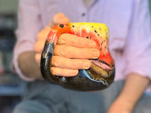 Load image into Gallery viewer, 04-C Desert Rainbow Mid Mod Mug - TOP SHELF MISFIT, 21 oz.